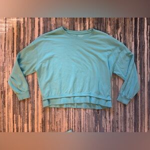Athleta Sundown Sweatshirt II - Size L - Gulf Green
